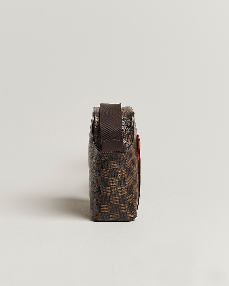 Homme | Louis Vuitton Pre-Owned Olaf Shoulder Bag Damier Ebene | Louis Vuitton Pre-Owned | Olaf Shoulder Bag Damier Ebene