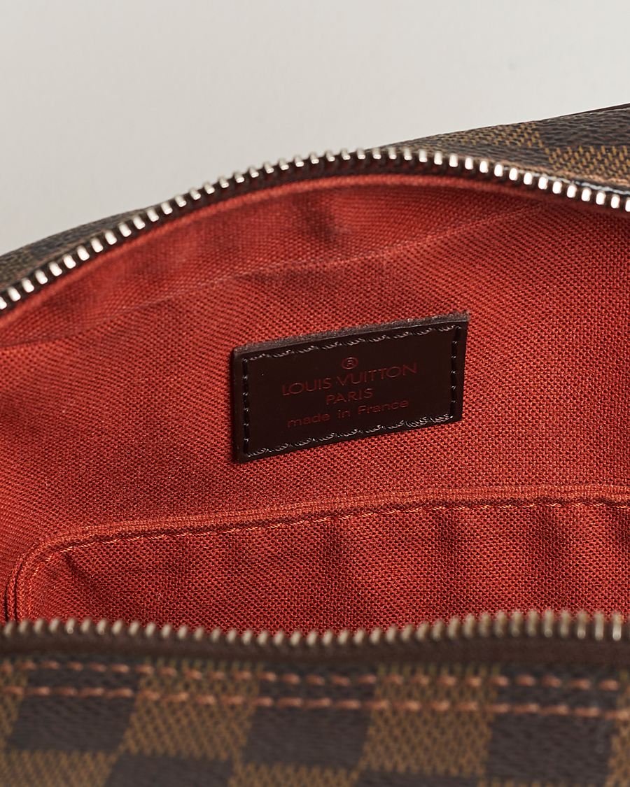 Homme | Louis Vuitton Pre-Owned Olaf Shoulder Bag Damier Ebene | Louis Vuitton Pre-Owned | Olaf Shoulder Bag Damier Ebene