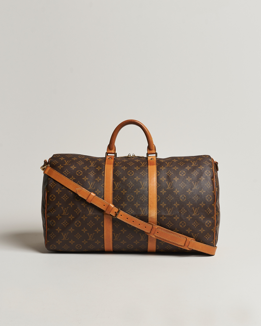 Homme | Louis Vuitton Pre-Owned Keepall Bandoulière 50 Monogram  | Louis Vuitton Pre-Owned | Keepall Bandoulière 50 Monogram 