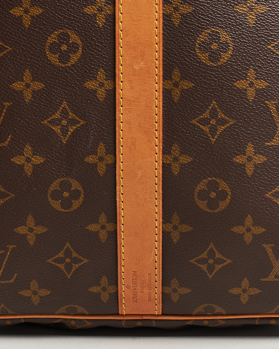 Homme | Louis Vuitton Pre-Owned Keepall Bandoulière 55 Monogram | Louis Vuitton Pre-Owned | Keepall Bandoulière 55 Monogram