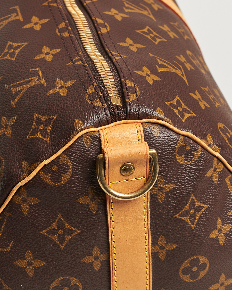 Homme | Louis Vuitton Pre-Owned Keepall Bandoulière 50 Bag Monogram | Louis Vuitton Pre-Owned | Keepall Bandoulière 50 Bag Monogram