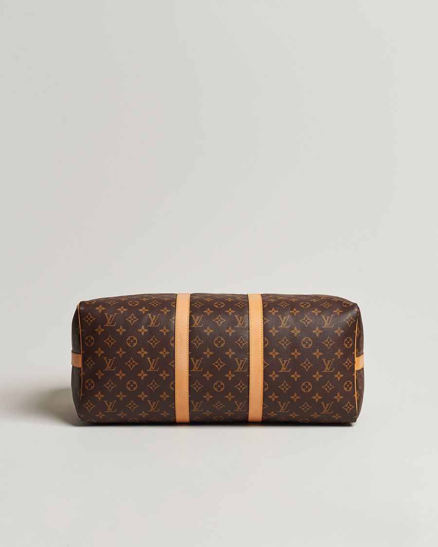 Homme | Louis Vuitton Pre-Owned Keepall Bandoulière 50 Bag Monogram | Louis Vuitton Pre-Owned | Keepall Bandoulière 50 Bag Monogram