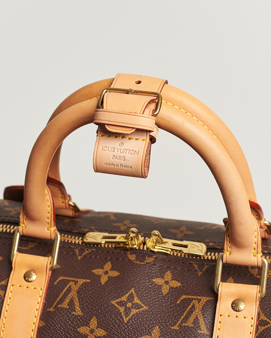 Homme | Louis Vuitton Pre-Owned Keepall Bandoulière 50 Bag Monogram | Louis Vuitton Pre-Owned | Keepall Bandoulière 50 Bag Monogram