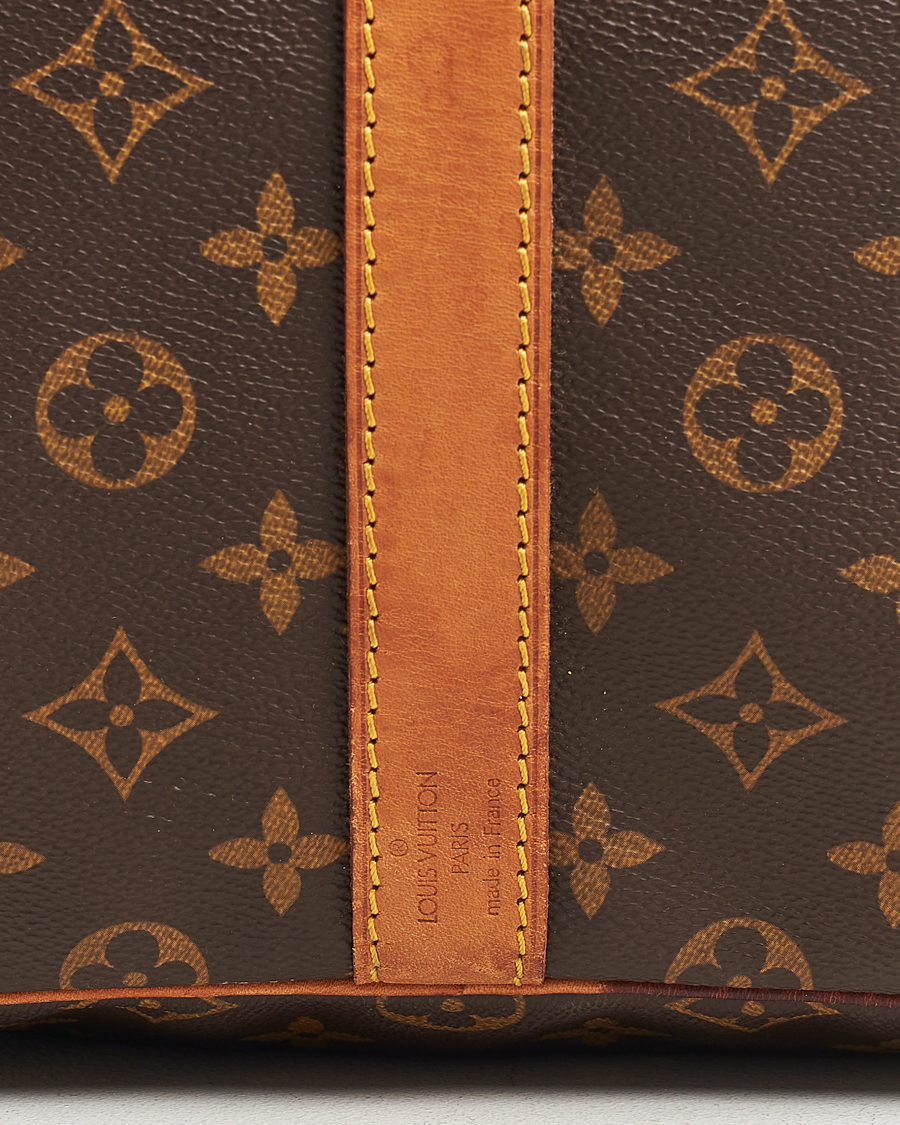 Homme | Louis Vuitton Pre-Owned Keepall Bandoulière 55 Monogram | Louis Vuitton Pre-Owned | Keepall Bandoulière 55 Monogram