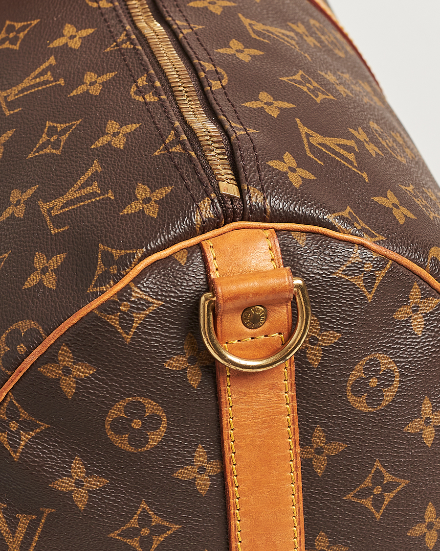 Homme | Louis Vuitton Pre-Owned Keepall Bandoulière 55 Monogram | Louis Vuitton Pre-Owned | Keepall Bandoulière 55 Monogram