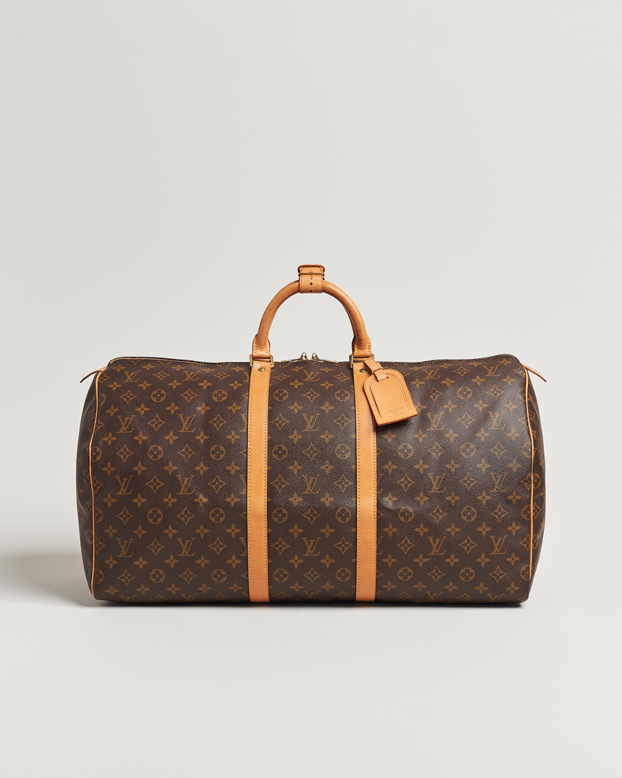 Homme | Louis Vuitton Pre-Owned Keepall 55 Monogram  | Louis Vuitton Pre-Owned | Keepall 55 Monogram 