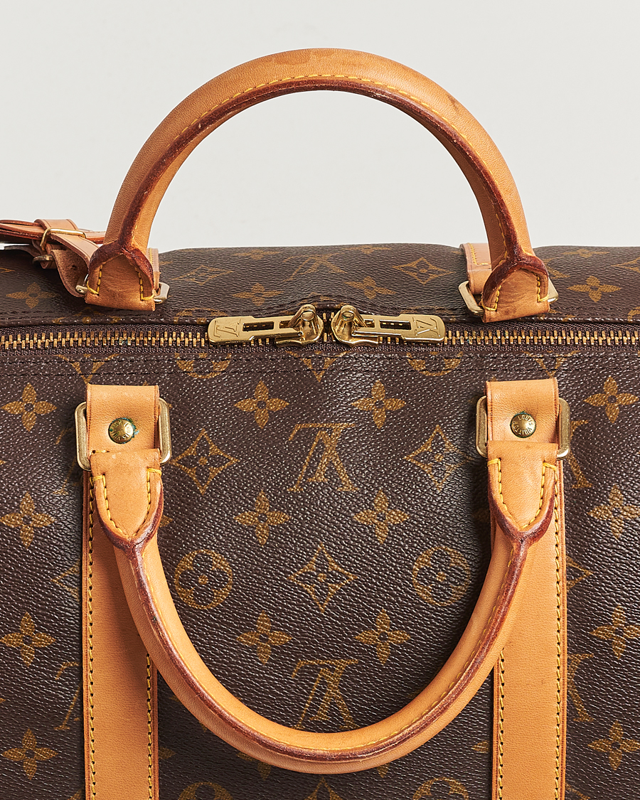 Homme | Louis Vuitton Pre-Owned Keepall 55 Monogram  | Louis Vuitton Pre-Owned | Keepall 55 Monogram 