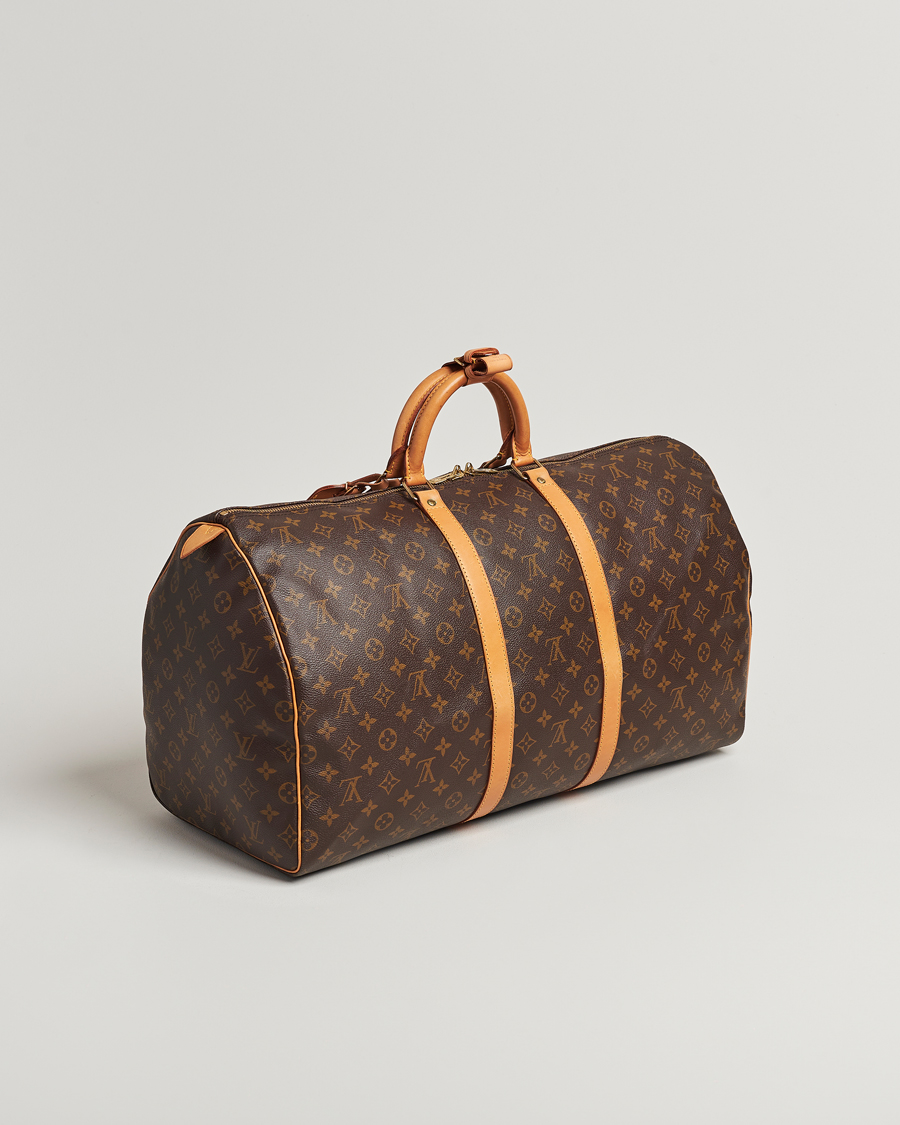 Homme | Louis Vuitton Pre-Owned Keepall 55 Monogram  | Louis Vuitton Pre-Owned | Keepall 55 Monogram 