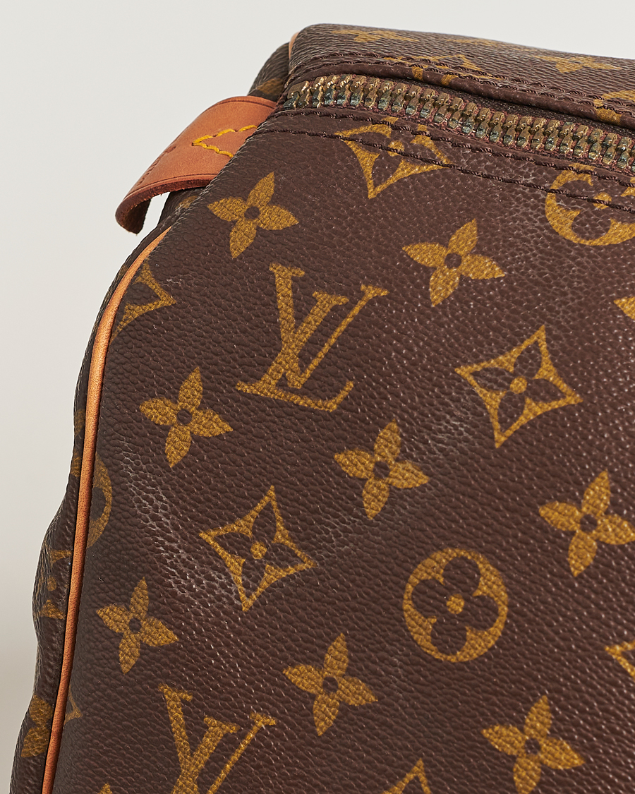 Homme | Louis Vuitton Pre-Owned Keepall 55 Bag Monogram | Louis Vuitton Pre-Owned | Keepall 55 Bag Monogram
