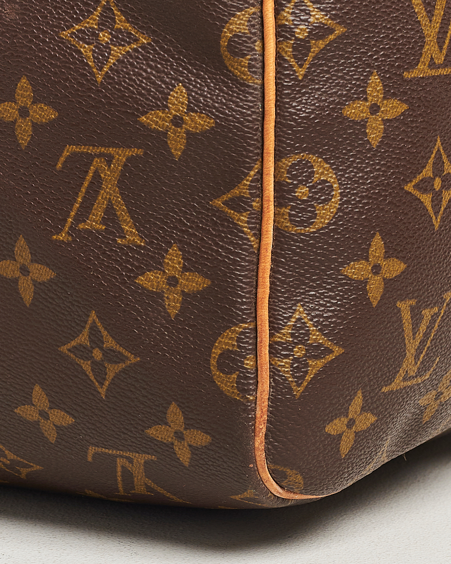 Homme | Louis Vuitton Pre-Owned Keepall 55 Bag Monogram | Louis Vuitton Pre-Owned | Keepall 55 Bag Monogram
