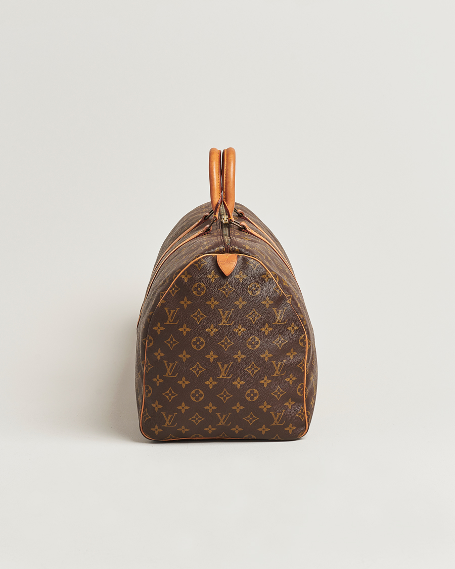 Homme | Louis Vuitton Pre-Owned Keepall 55 Bag Monogram | Louis Vuitton Pre-Owned | Keepall 55 Bag Monogram