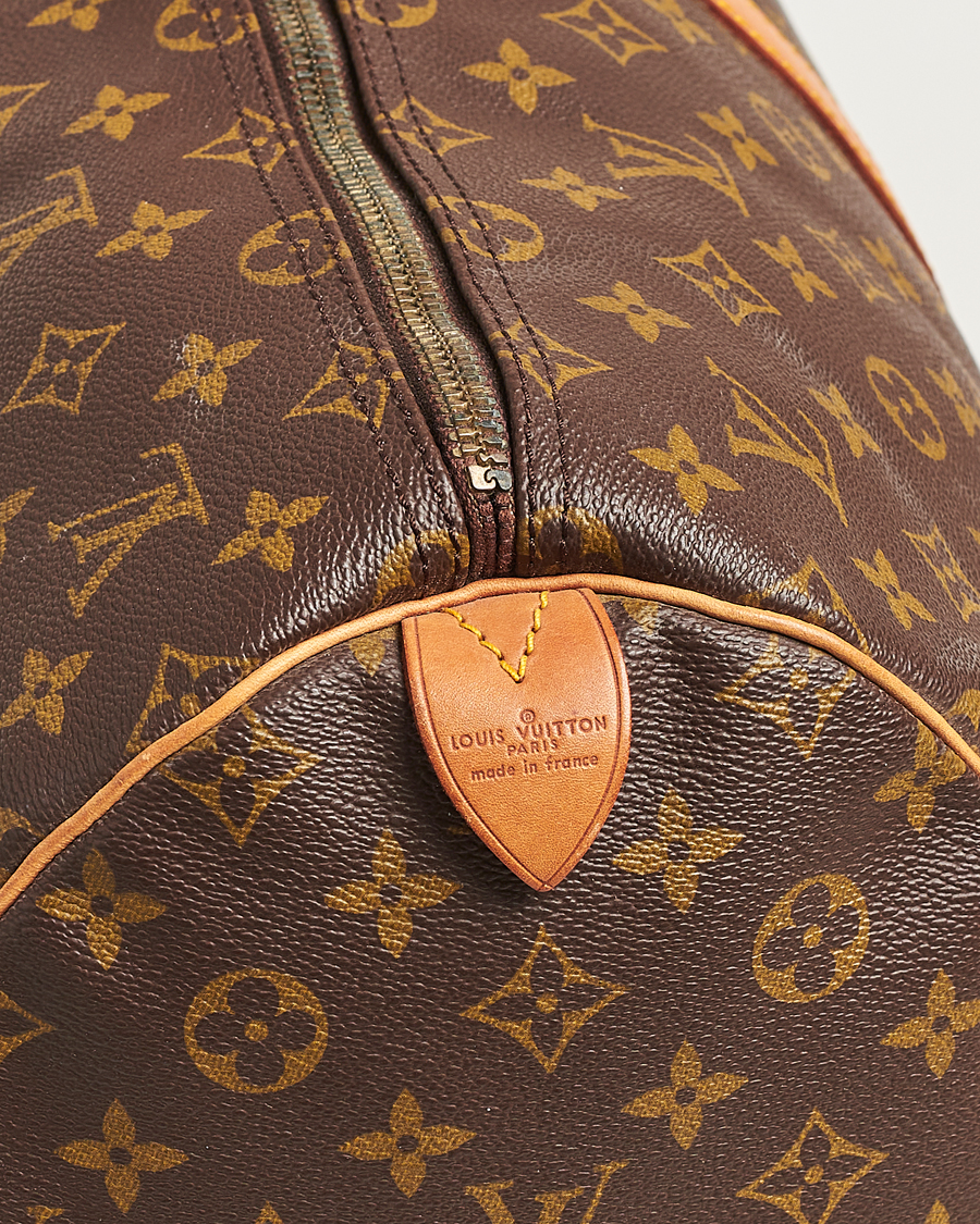 Homme | Louis Vuitton Pre-Owned Keepall 55 Bag Monogram | Louis Vuitton Pre-Owned | Keepall 55 Bag Monogram