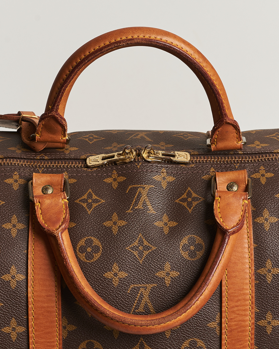 Homme | Louis Vuitton Pre-Owned Keepall 60 Bag Monogram | Louis Vuitton Pre-Owned | Keepall 60 Bag Monogram