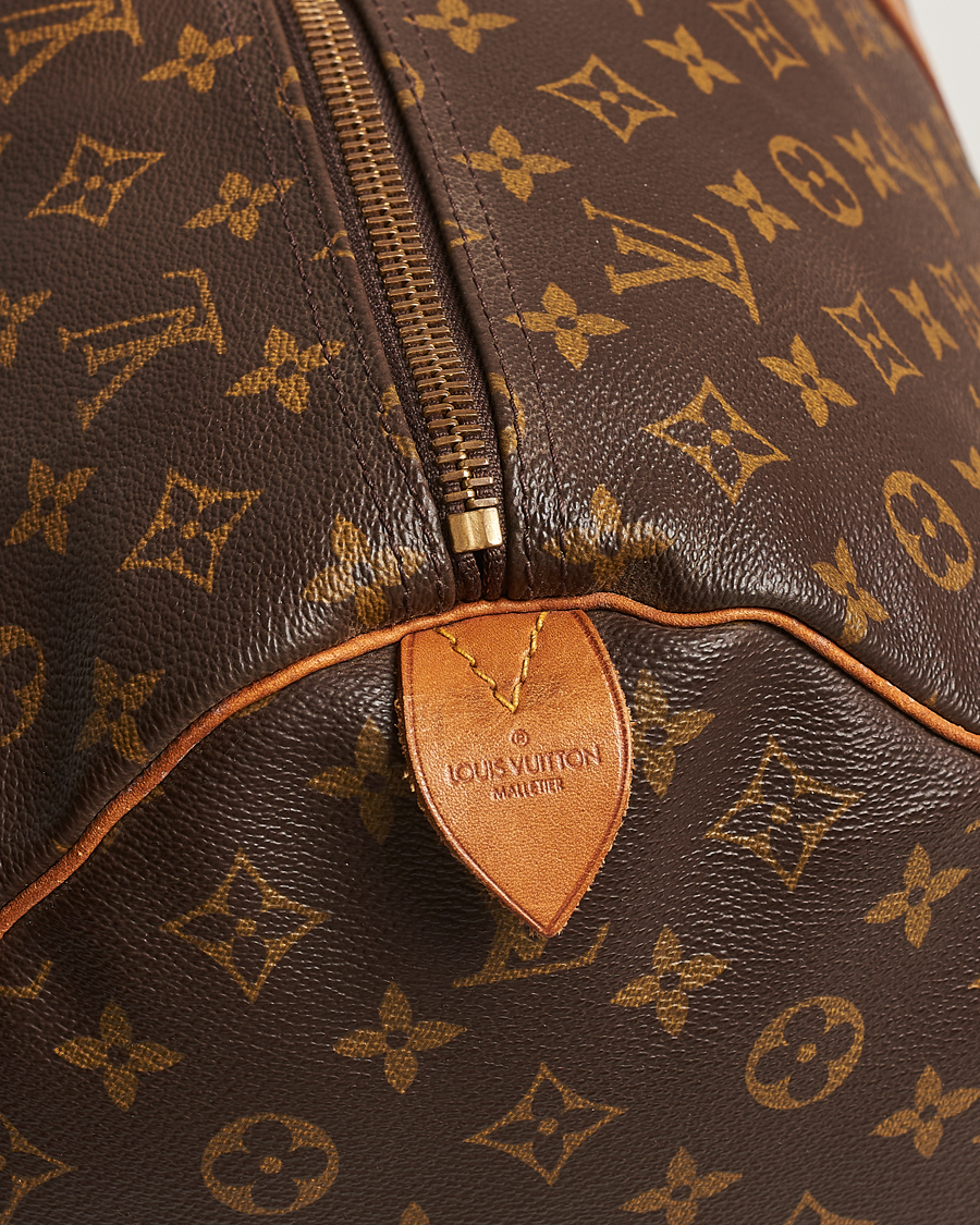 Homme | Louis Vuitton Pre-Owned Keepall 60 Bag Monogram | Louis Vuitton Pre-Owned | Keepall 60 Bag Monogram