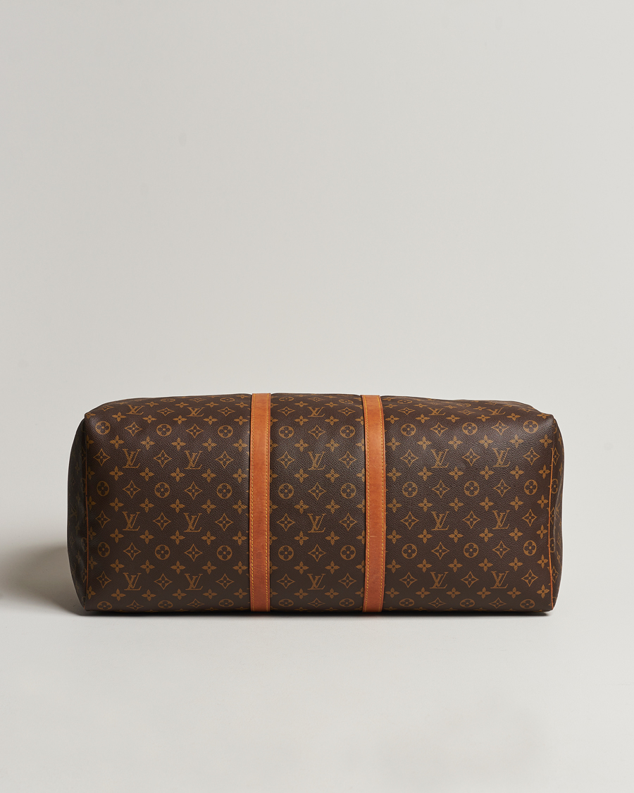 Homme | Louis Vuitton Pre-Owned Keepall 60 Bag Monogram | Louis Vuitton Pre-Owned | Keepall 60 Bag Monogram