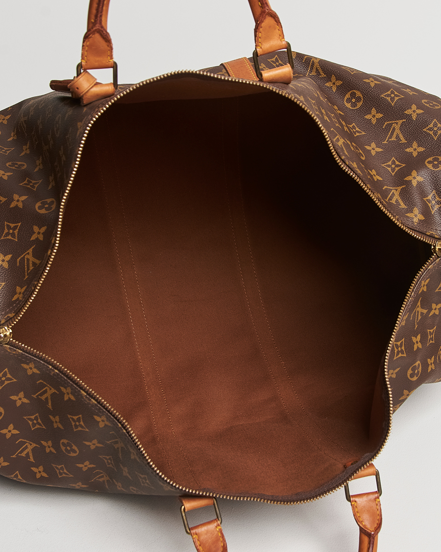 Homme | Louis Vuitton Pre-Owned Keepall 60 Bag Monogram | Louis Vuitton Pre-Owned | Keepall 60 Bag Monogram