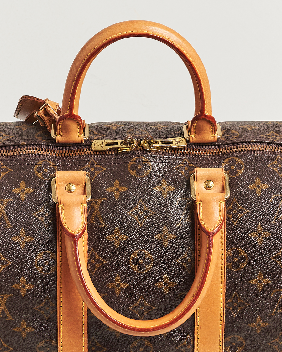 Homme | Louis Vuitton Pre-Owned Keepall 45 Bag Monogram | Louis Vuitton Pre-Owned | Keepall 45 Bag Monogram
