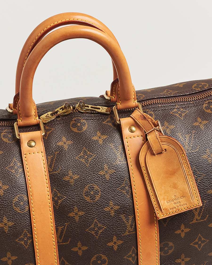 Homme | Louis Vuitton Pre-Owned Keepall 45 Bag Monogram | Louis Vuitton Pre-Owned | Keepall 45 Bag Monogram