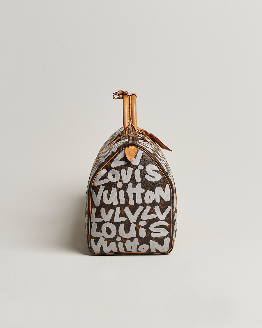Homme | Louis Vuitton Pre-Owned Keepall 50 Bag Graffiti | Louis Vuitton Pre-Owned | Keepall 50 Bag Graffiti
