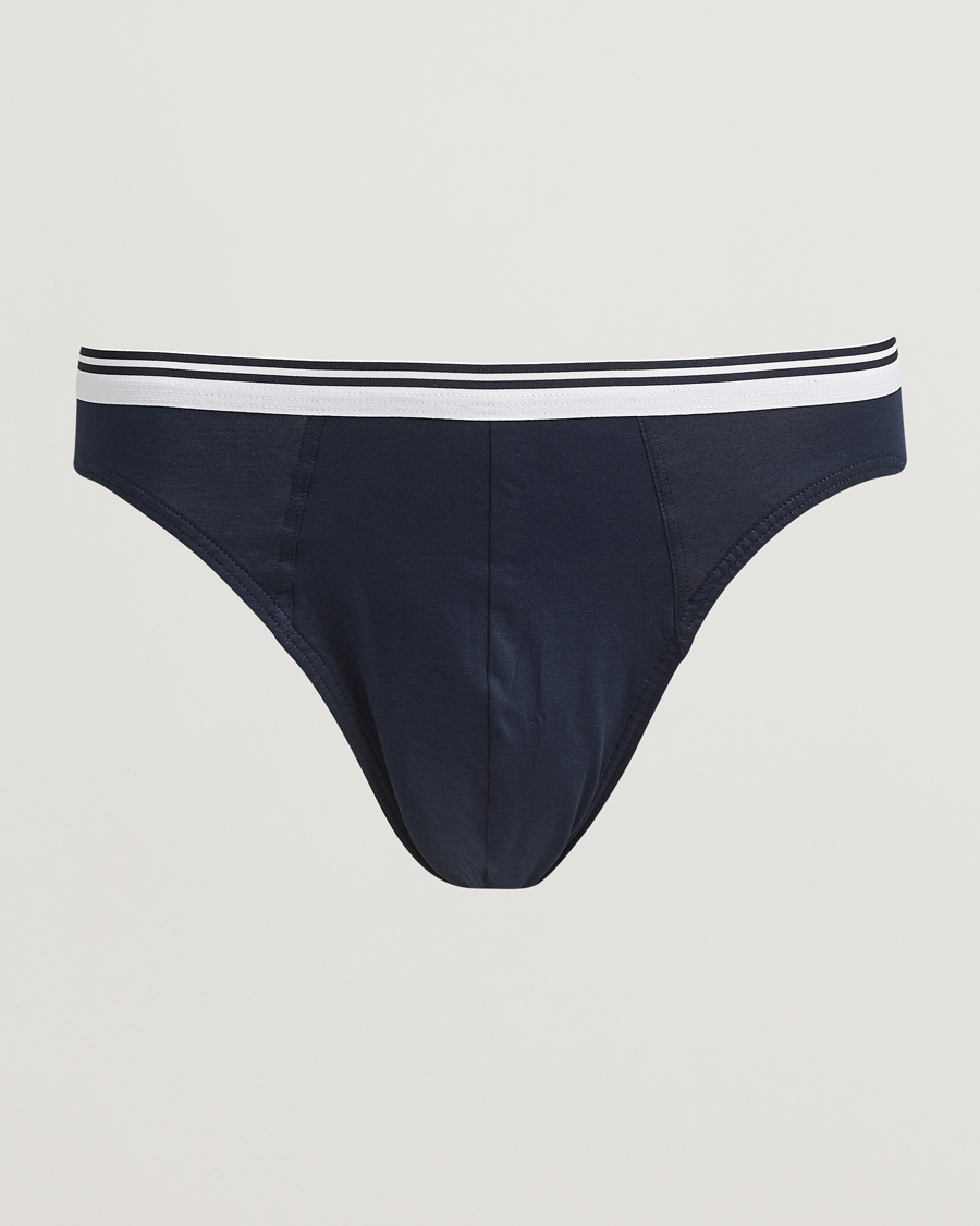 Homme | Sous-Vêtements Et Chaussettes | Zimmerli of Switzerland | Pure Comfort Briefs Navy