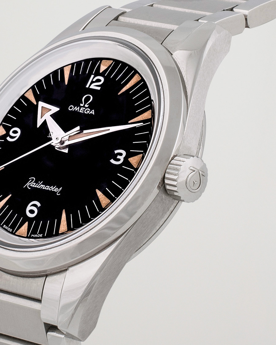 Homme | Omega Pre-Owned Railmaster The 1957 Trilogy Limited Edition Silver | Omega Pre-Owned | Railmaster The 1957 Trilogy Limited Edition Silver