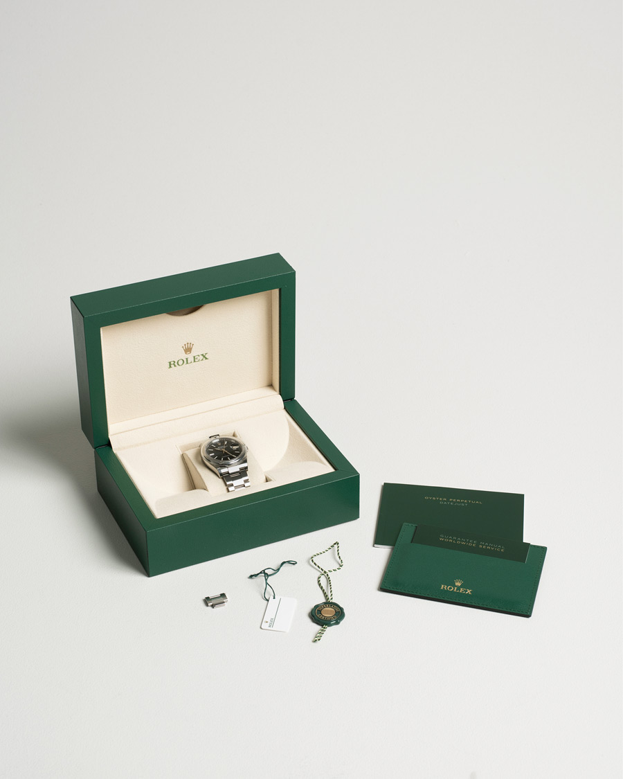 Homme | Rolex Pre-Owned Datejust Blue 126200 Silver | Rolex Pre-Owned | Datejust Blue 126200 Silver