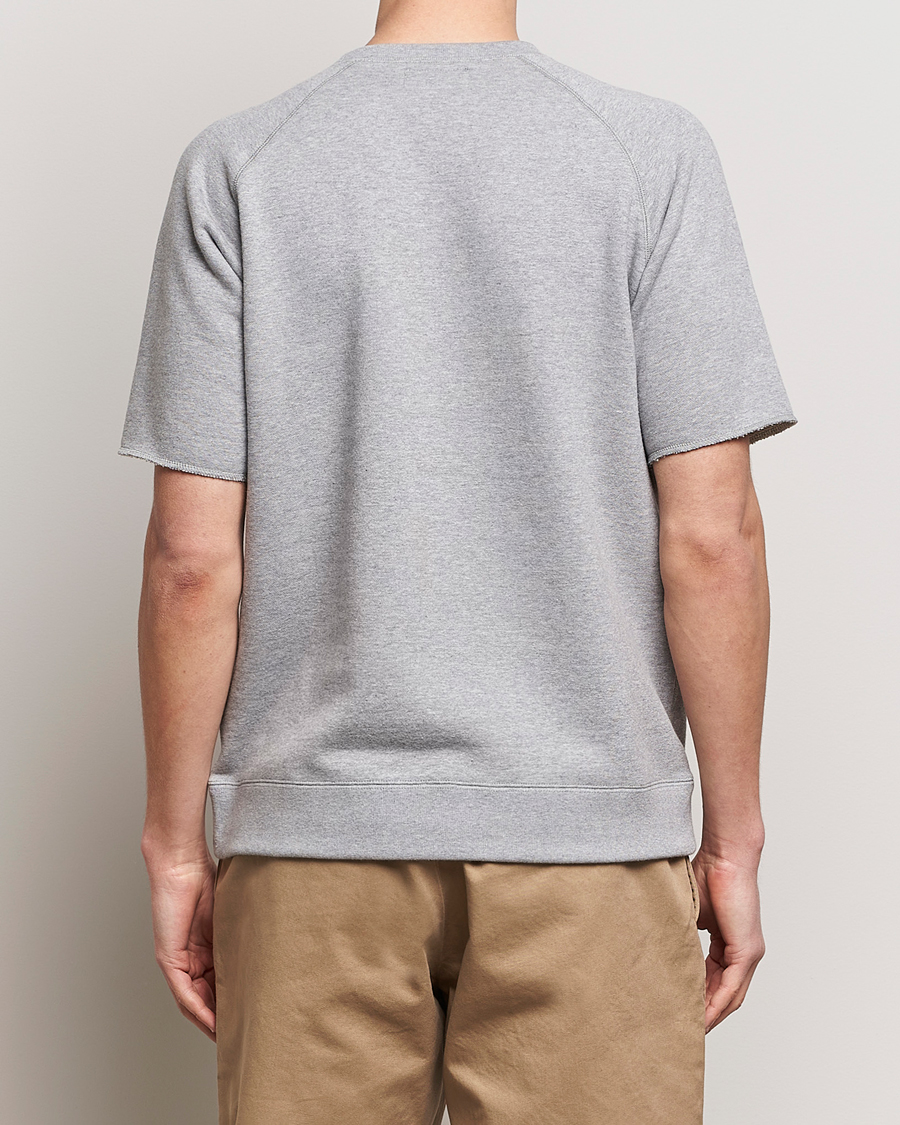 Homme | T-shirts | BEAMS PLUS | Cut Off Sweatshirt Light Grey
