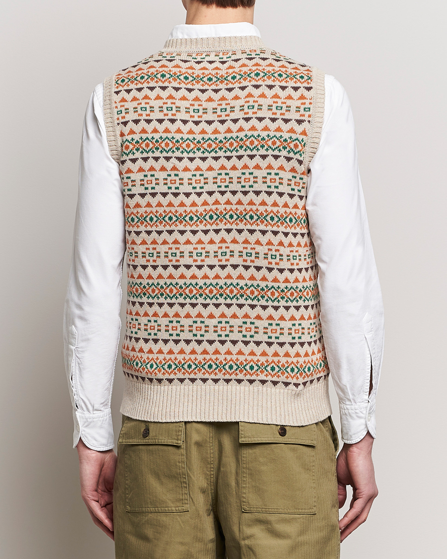 Homme | Pulls Et Tricots | BEAMS PLUS | Fairisle Knit Vest Beige