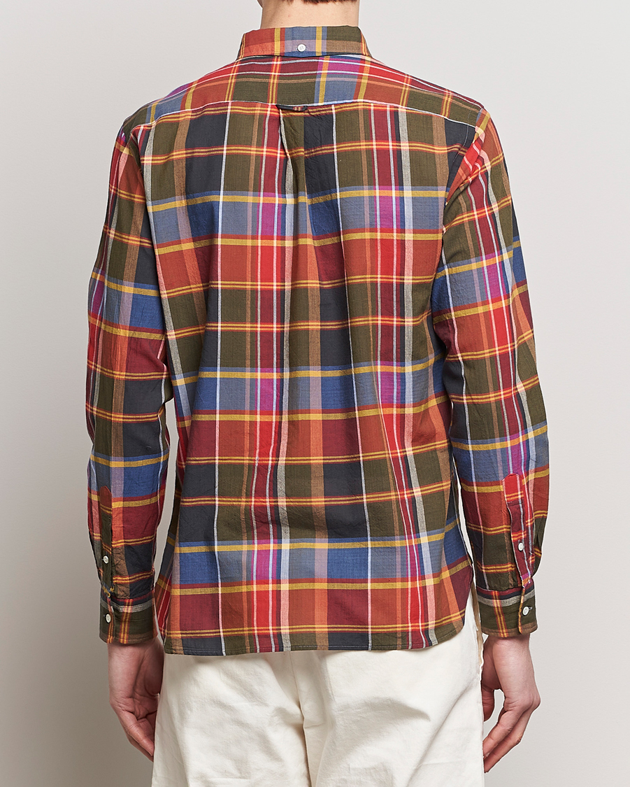 Homme | Chemises | BEAMS PLUS | Button Down Madras Shirt Red Check