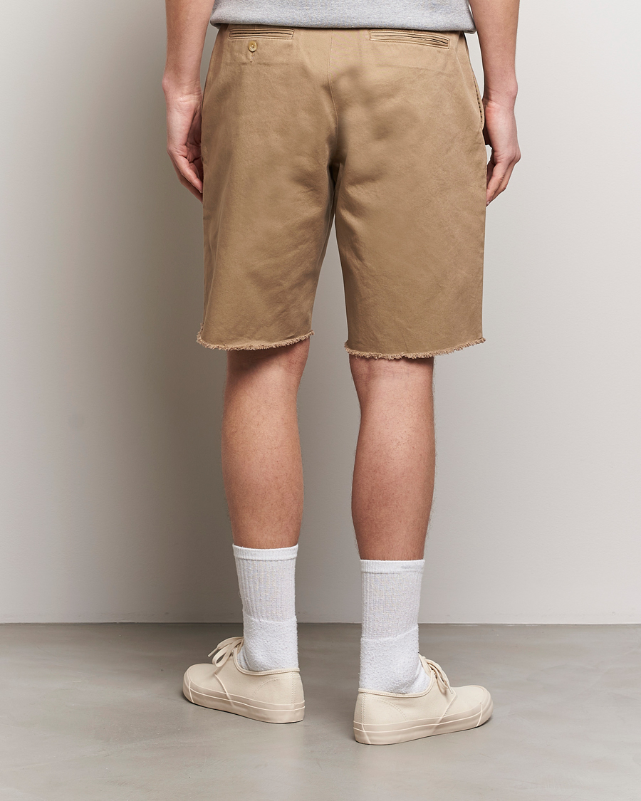 Homme | Shorts | BEAMS PLUS | Cut Off Twill Cotton Shorts Beige