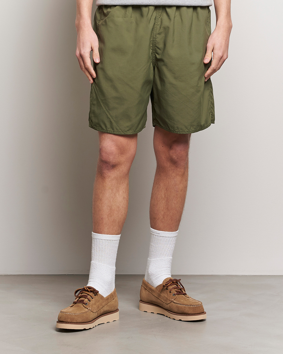 Homme |  | BEAMS PLUS | MIL Athletic Shorts Olive