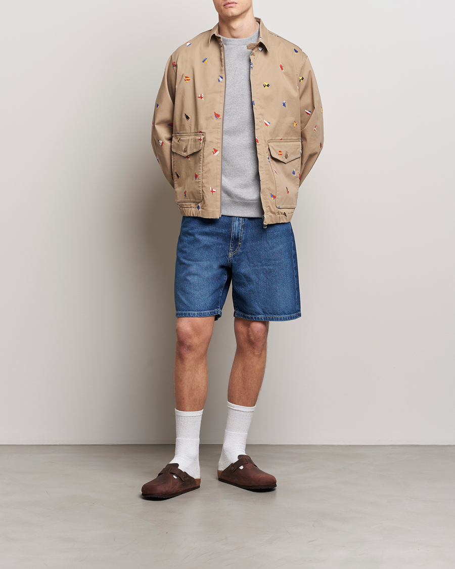 Homme | Manteaux Et Vestes | BEAMS PLUS | Embroidered Harrington Jacket Beige