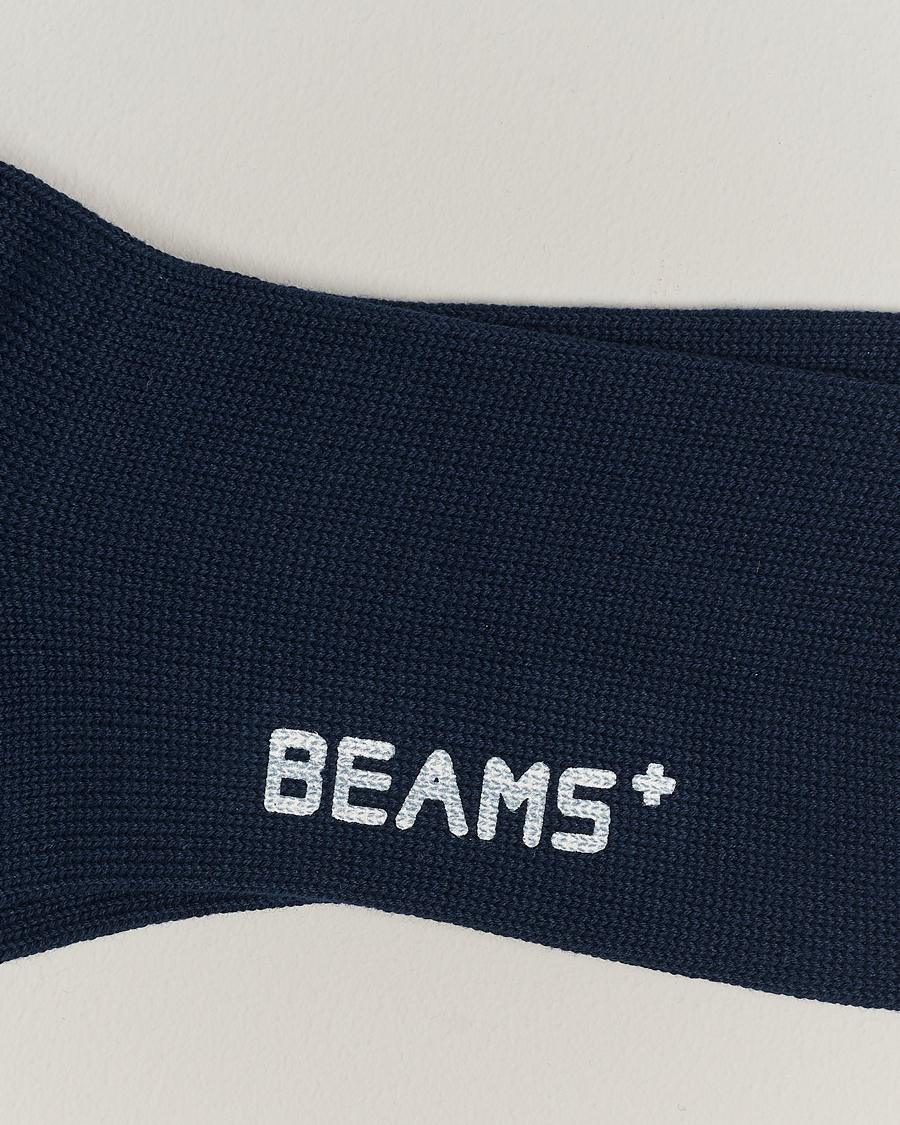 Homme | Chaussettes | BEAMS PLUS | Schoolboy Socks Navy/Red