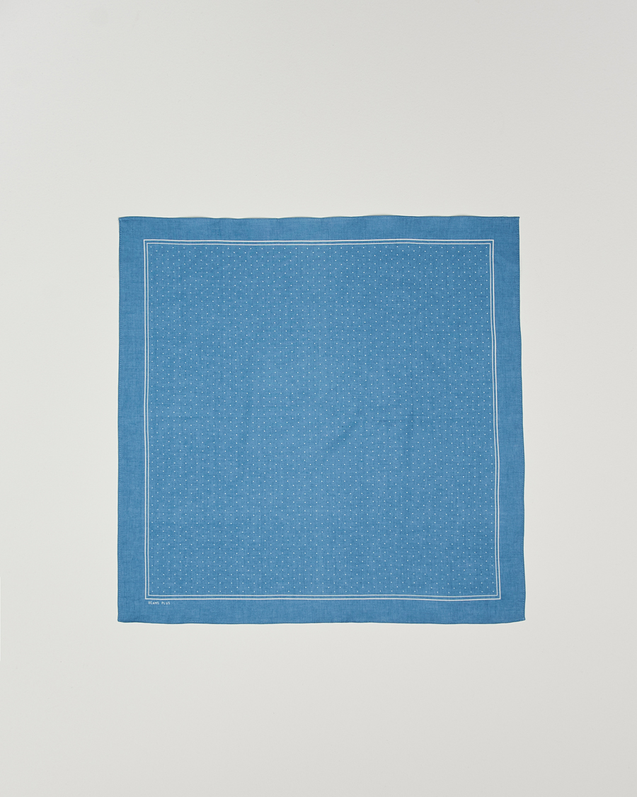 Homme | BEAMS PLUS 2-Pack Bandanas Sax Blue | BEAMS PLUS | 2-Pack Bandanas Sax Blue
