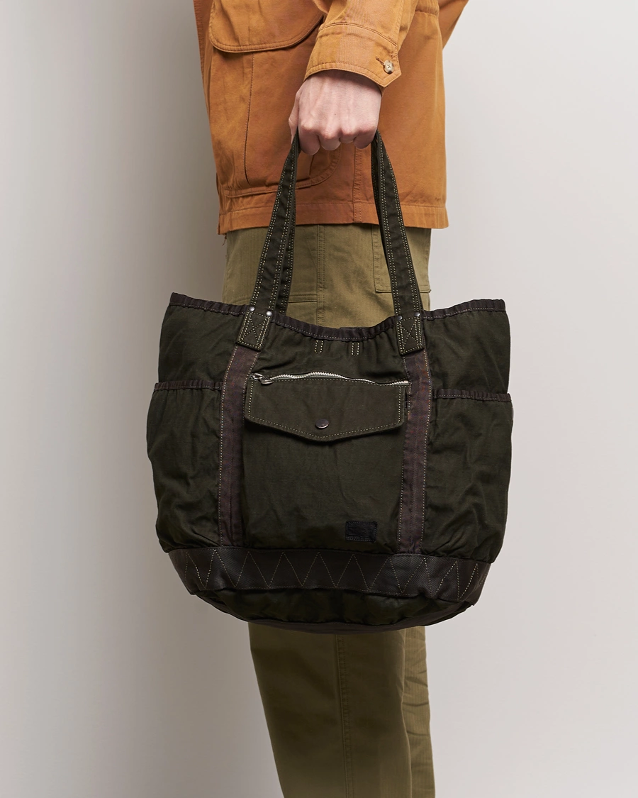Homme | Sections | Porter-Yoshida & Co. | Crag Tote Bag Khaki