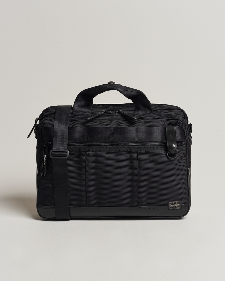 Homme | Sacs | Porter-Yoshida & Co. | Heat 2Way Briefcase Black