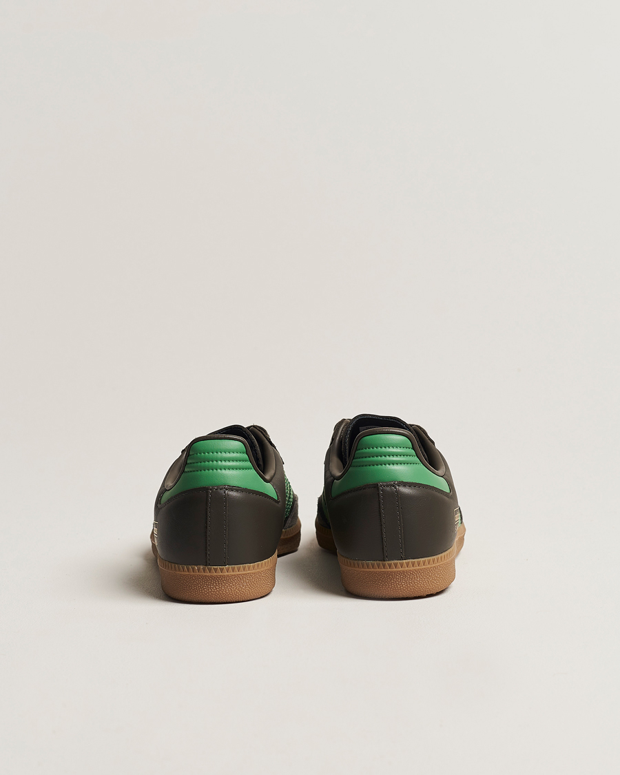Homme | adidas Originals Samba OG Sneaker Brown/Green | adidas Originals | Samba OG Sneaker Brown/Green