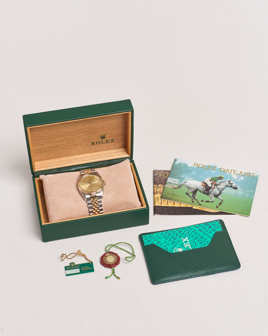 Homme | Rolex Pre-Owned Datejust 16233 G/S Silver | Rolex Pre-Owned | Datejust 16233 G/S Silver