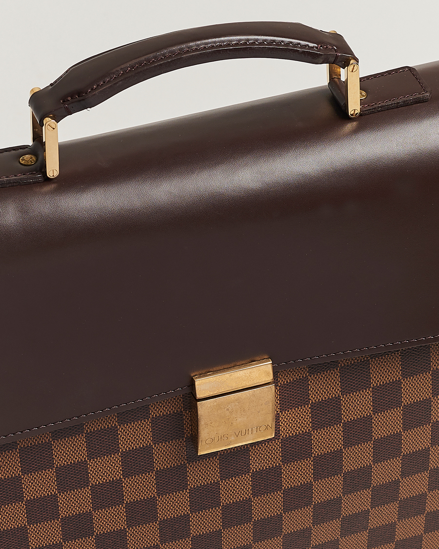 Homme | Louis Vuitton Pre-Owned Altona Briefcase Damier Ebene | Louis Vuitton Pre-Owned | Altona Briefcase Damier Ebene