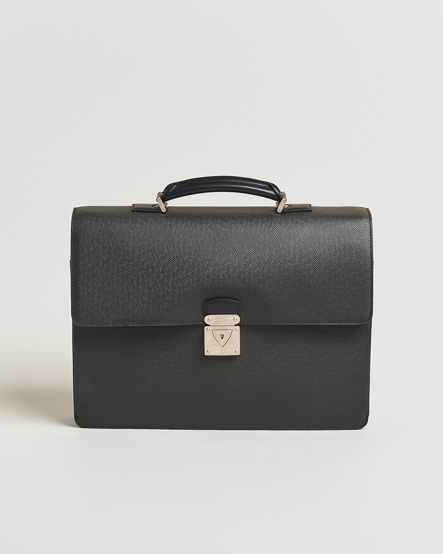 Homme | Louis Vuitton Pre-Owned Robusto Breifcase Black | Louis Vuitton Pre-Owned | Robusto Breifcase Black