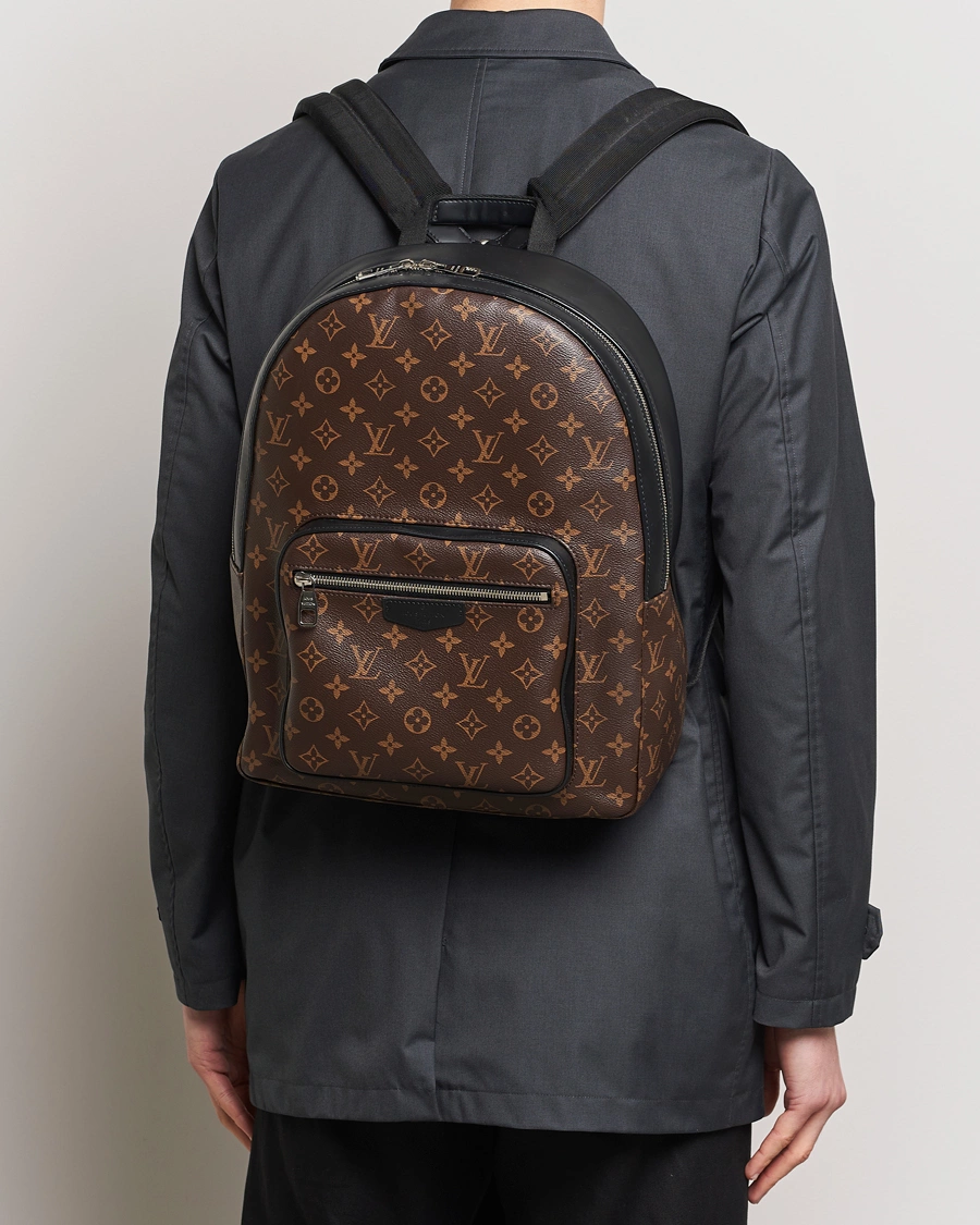 Homme | Pre-owned Accessoires | Louis Vuitton Pre-Owned | Josh Macassar Backpack Monogram 
