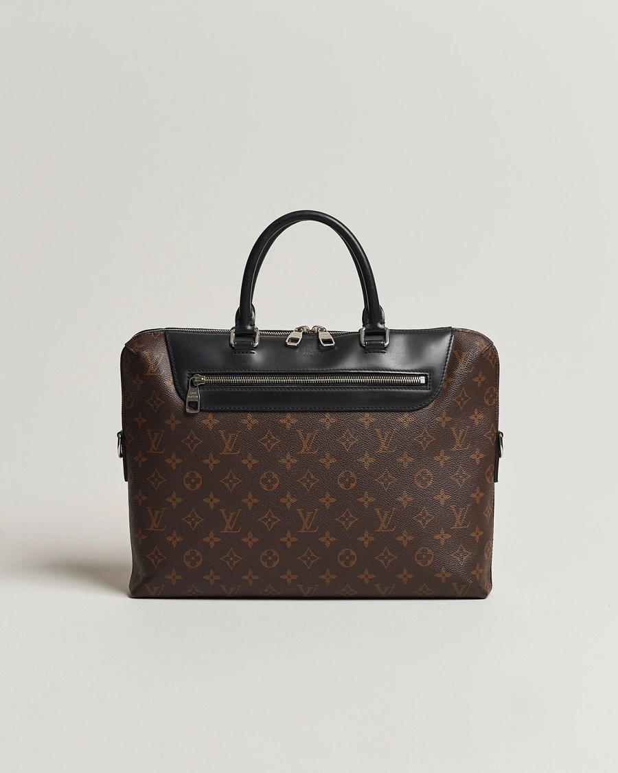 Homme | Louis Vuitton Pre-Owned Porte Documents Jour Document Bag Monogram | Louis Vuitton Pre-Owned | Porte Documents Jour Document Bag Monogram