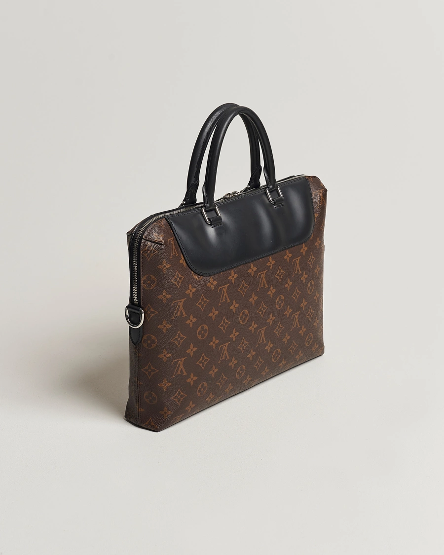 Homme | Louis Vuitton Pre-Owned Porte Documents Jour Document Bag Monogram | Louis Vuitton Pre-Owned | Porte Documents Jour Document Bag Monogram