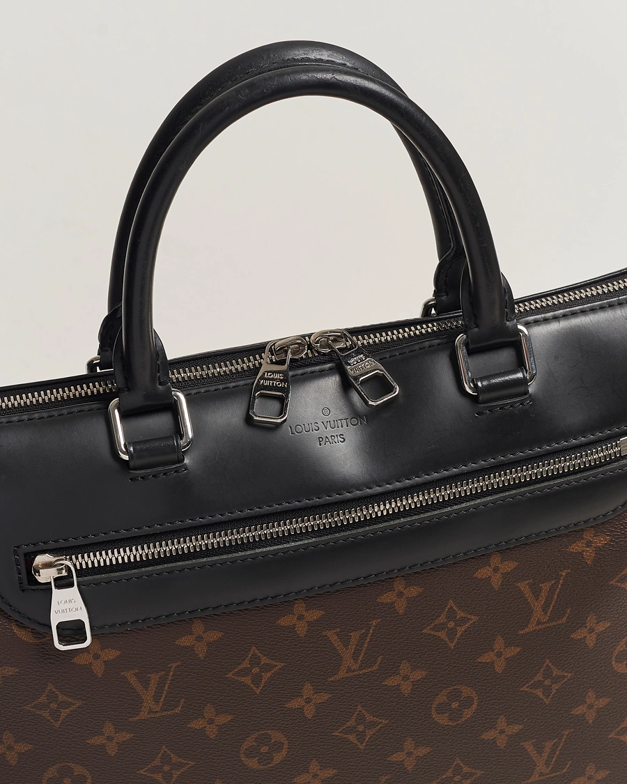 Homme | Louis Vuitton Pre-Owned Porte Documents Jour Document Bag Monogram | Louis Vuitton Pre-Owned | Porte Documents Jour Document Bag Monogram