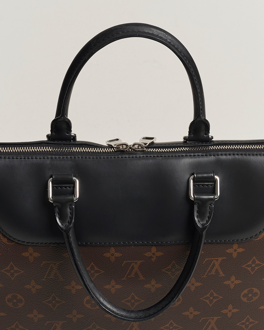 Homme | Louis Vuitton Pre-Owned Porte Documents Jour Document Bag Monogram | Louis Vuitton Pre-Owned | Porte Documents Jour Document Bag Monogram