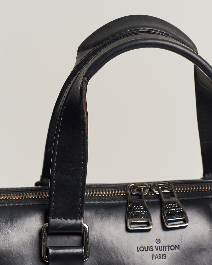 Homme | Louis Vuitton Pre-Owned Explorer Tote Bag Monogram Eclipse | Louis Vuitton Pre-Owned | Explorer Tote Bag Monogram Eclipse