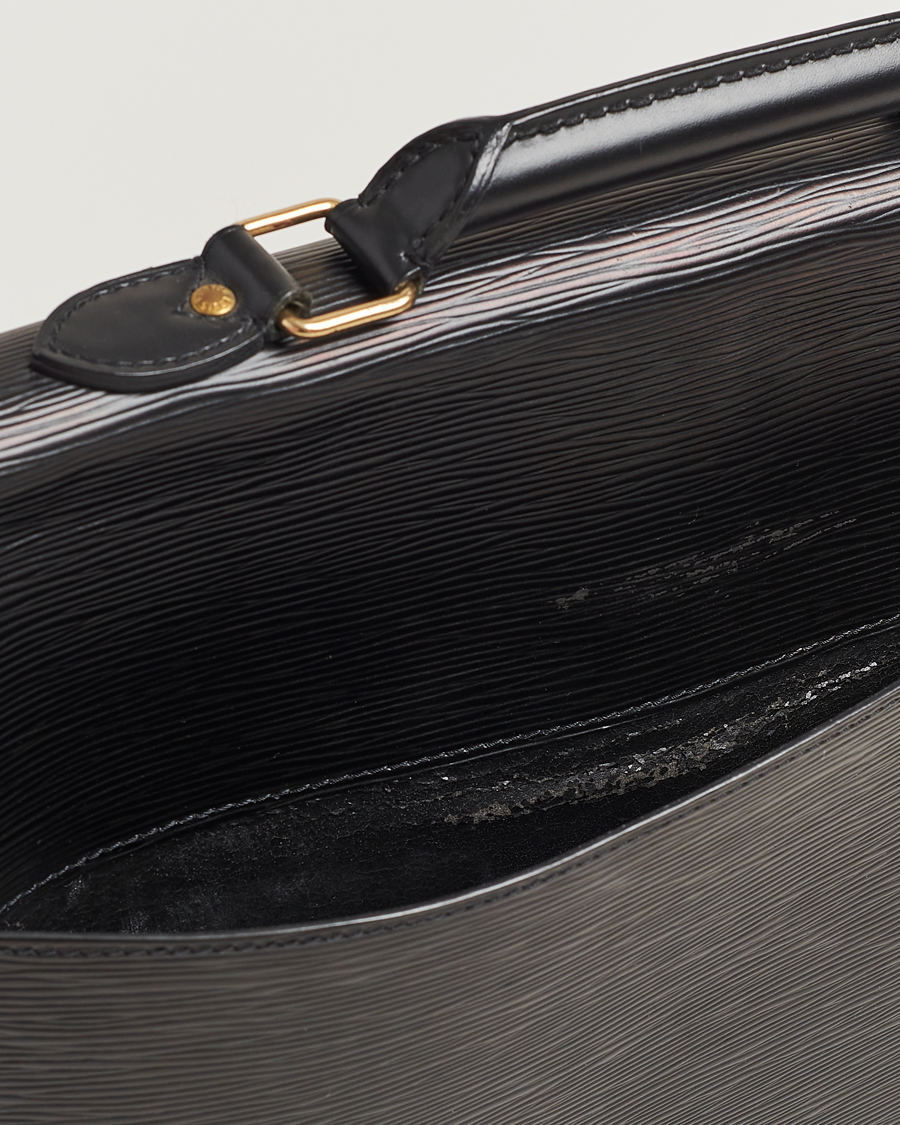 Homme | Louis Vuitton Pre-Owned Serviette Conseiller EPI Leather Briefcase | Louis Vuitton Pre-Owned | Serviette Conseiller EPI Leather Briefcase