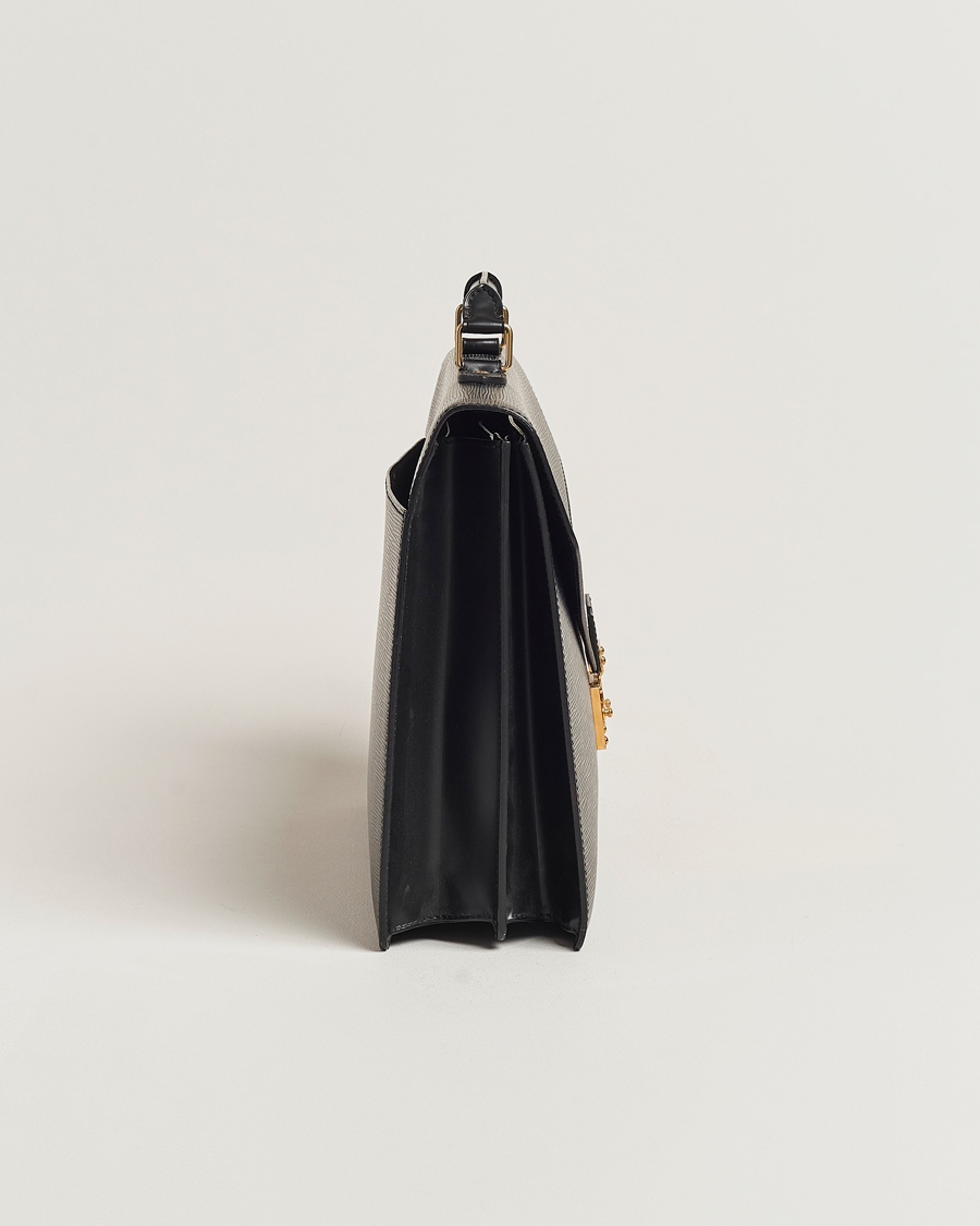 Homme | Louis Vuitton Pre-Owned Serviette Conseiller EPI Leather Briefcase | Louis Vuitton Pre-Owned | Serviette Conseiller EPI Leather Briefcase