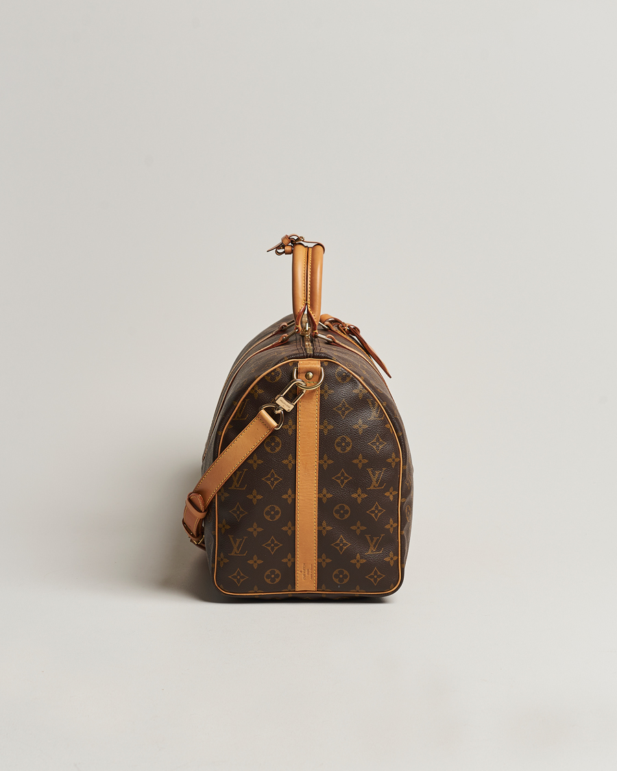 Homme | Louis Vuitton Pre-Owned Keepall Bandoulière 50 Monogram | Louis Vuitton Pre-Owned | Keepall Bandoulière 50 Monogram