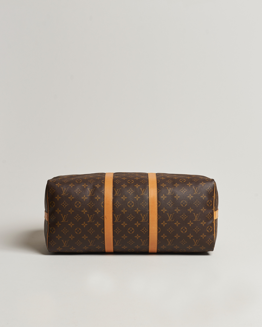Homme | Louis Vuitton Pre-Owned Keepall Bandoulière 50 Monogram | Louis Vuitton Pre-Owned | Keepall Bandoulière 50 Monogram